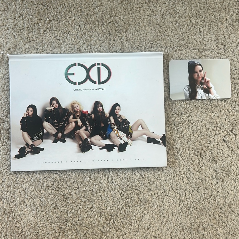 EXID 2nd mini album AH YEAH